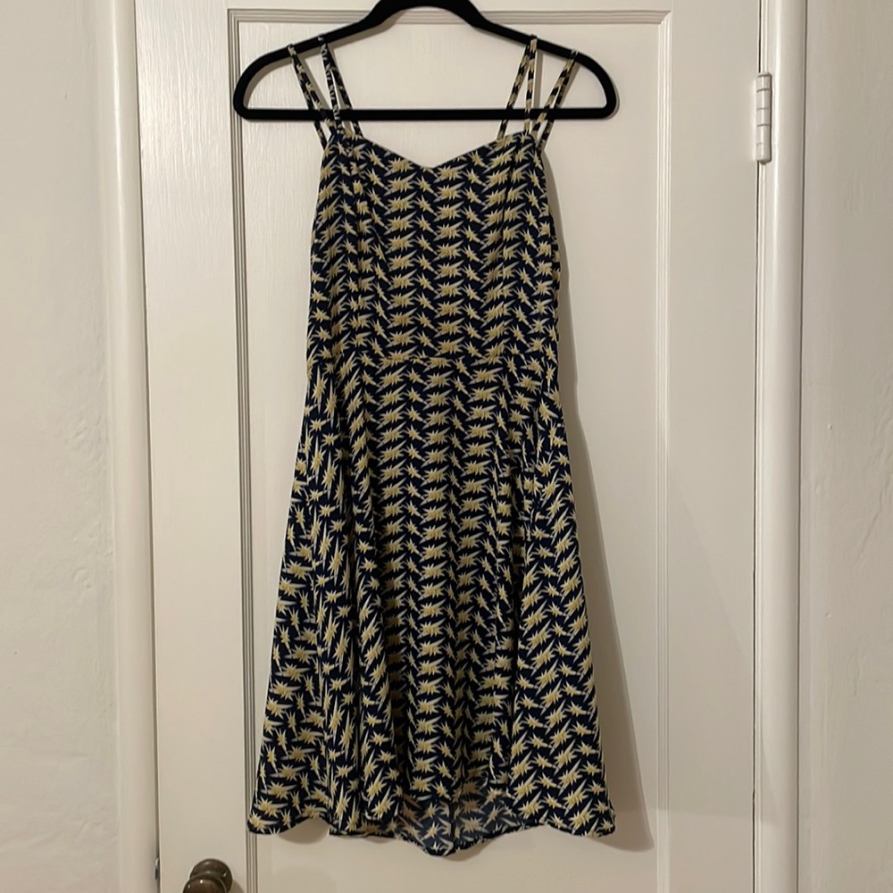Star graphic midi dress